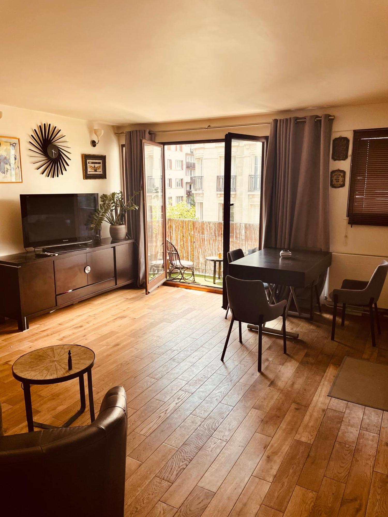 Ferienwohnung Jolie 2 Pieces Avec Balcon Paris 15 Eme Exterior foto
